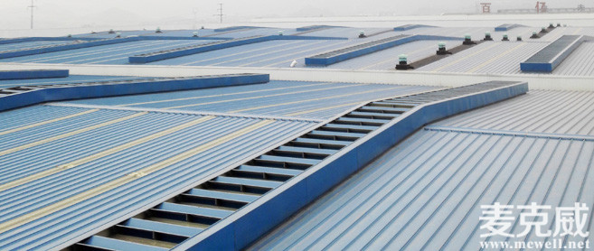 MCW2型間隔風(fēng)道式薄型通風(fēng)天窗